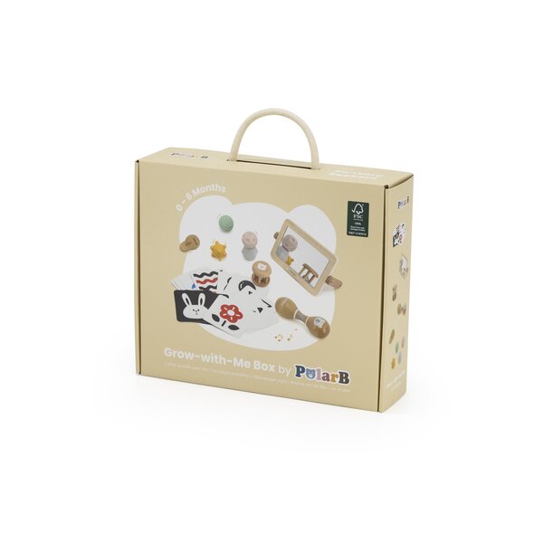 PolarB puidust mänguasjade komplekt 0-6 kuud - PolarB