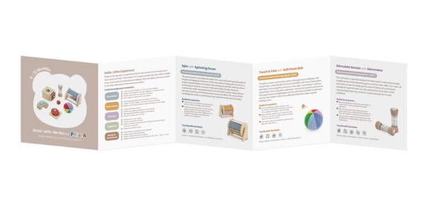 PolarB puidust mänguasjade komplekt 6-12 kuud - PolarB