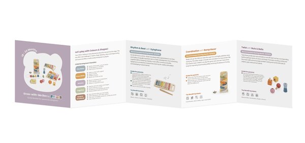 PolarB puidust mänguasjade komplekt 18-24 kuud - PolarB