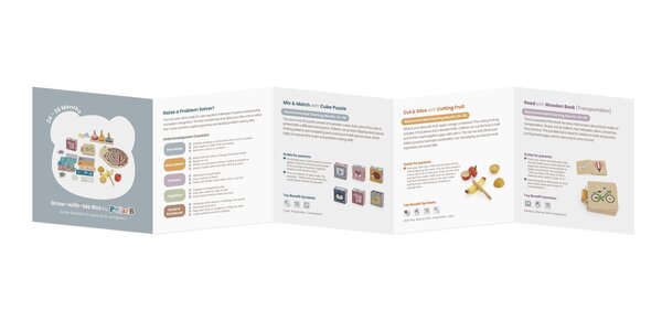 PolarB puidust mänguasjade komplekt 24-36 kuud - PolarB