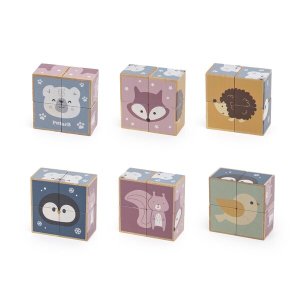PolarB puidust mänguasjade komplekt 24-36 kuud - PolarB