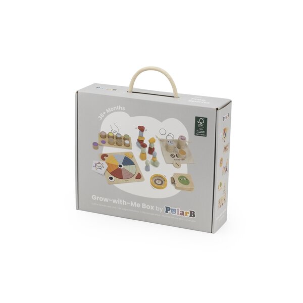PolarB puidust mänguasjade komplekt 36 kuud - PolarB