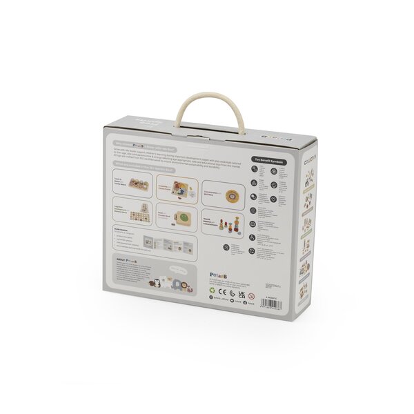 PolarB puidust mänguasjade komplekt 36 kuud - PolarB