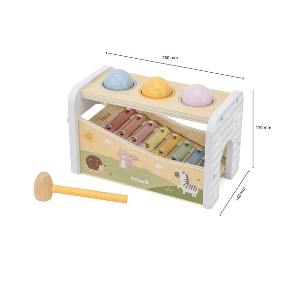 PolarB puidust haamripink ja ksülofon - PolarB