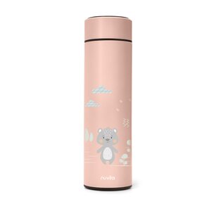 Nuvita roostevabast terasest termos LED 500ml, English Rose - Nuvita
