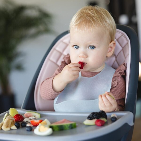 BabyOno silikoonist taskuga põll, üliõhuke Sinine - BabyOno