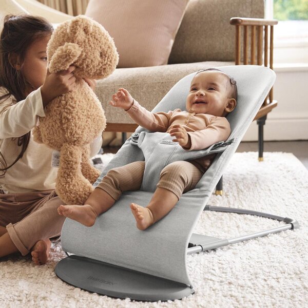 BabyBjörn Bliss lamamistool Woven/Melange, Light Grey  - BabyBjörn