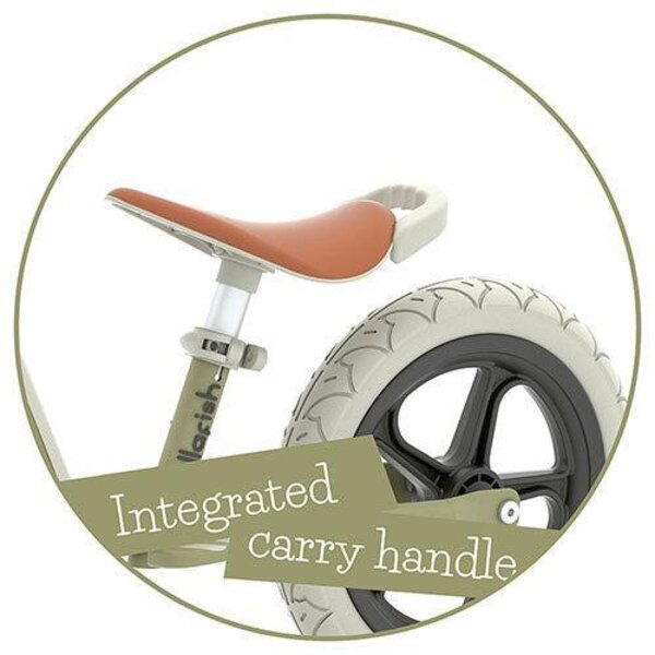 Chillafish Charlie LUX jooksuratas 12", Olive - Chillafish