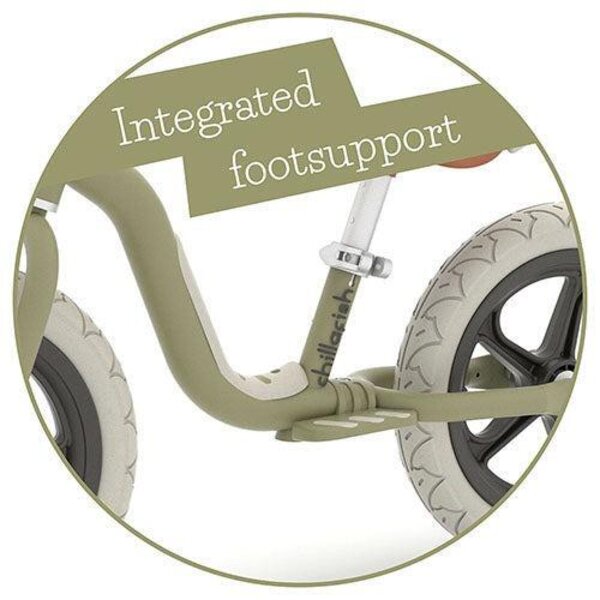 Chillafish Charlie LUX jooksuratas 12", Olive - Chillafish