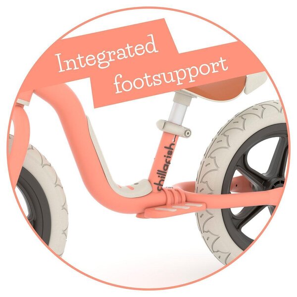 Chillafish Charlie LUX jooksuratas 12", Salmon - Chillafish