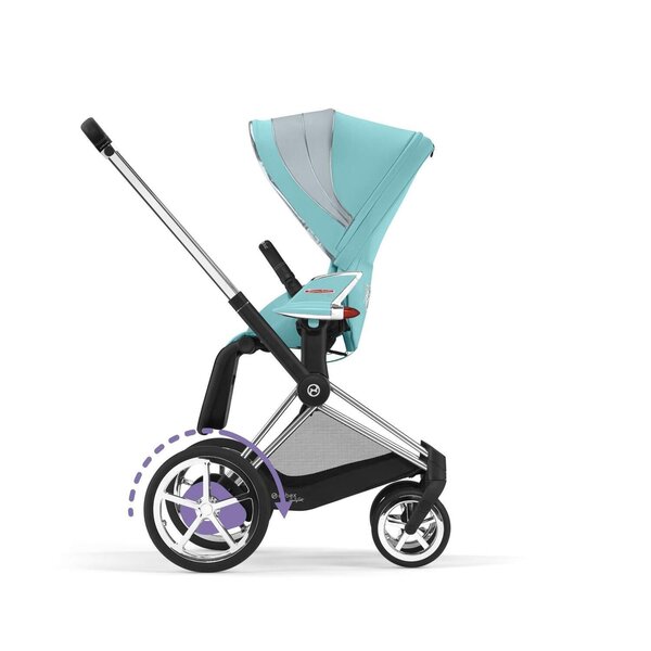 Cybex e-Priam V4 jalutuskäru Car Light Blue - Cybex
