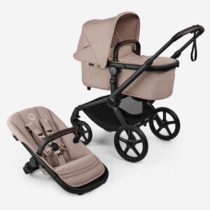 Bugaboo Fox 5 Renew 2in1 vankrikomplekt Black/Desert Taupe Melange - Bugaboo