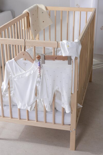 Tinynord võrevoodi Lassy 60x120cm, Natural - Tinynord