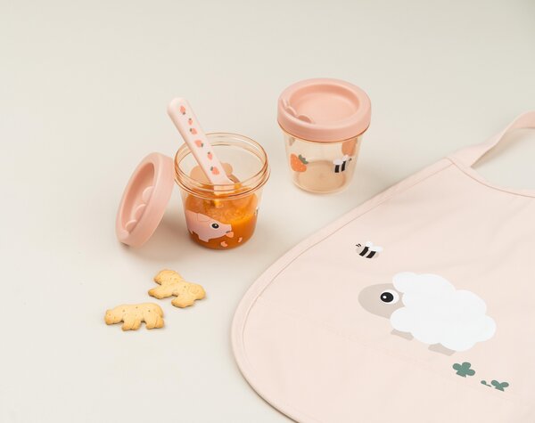 Done by Deer beebitoidu säilitusnõud 2tk Tiny Farm Powder - Done by Deer