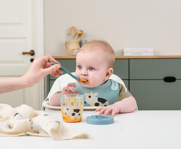 Done by Deer beebitoidu säilitusnõud 2tk Tiny Farm Blue - Done by Deer