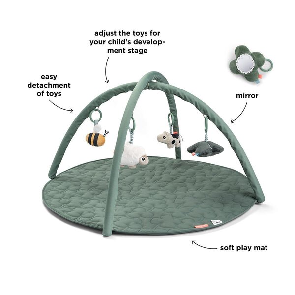 Done by Deer mängumatt Tiny farm Green - Done by Deer