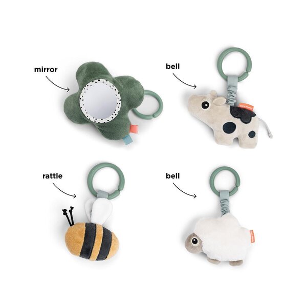 Done by Deer mängumatt Tiny farm Green - Done by Deer