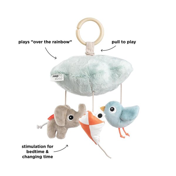 Done by Deer muusikaga mänguasi Playground Blue - Done by Deer