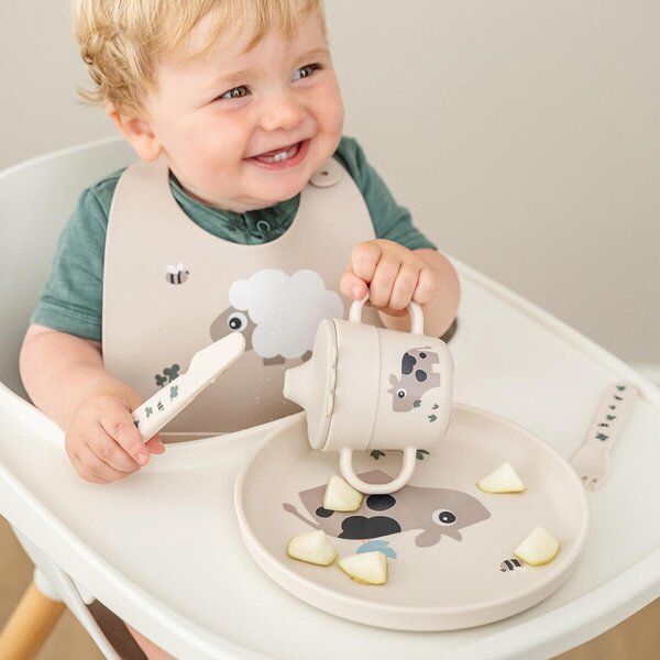 Done by Deer taldrik Foodie Tiny farm Sand - Done by Deer