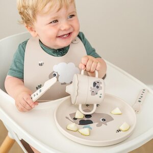 Done by Deer taldrik Foodie Tiny farm Sand - Done by Deer