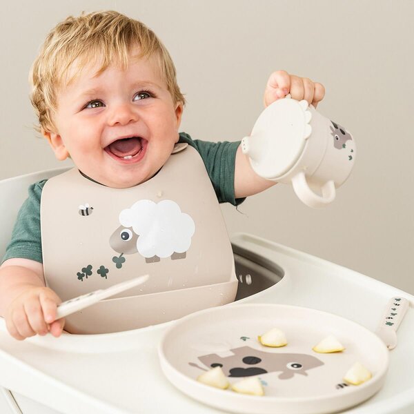 Done by Deer taldrik Foodie Tiny farm Sand - Done by Deer