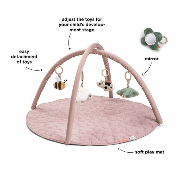 Done by Deer mängumatt Tiny farm Powder - Done by Deer