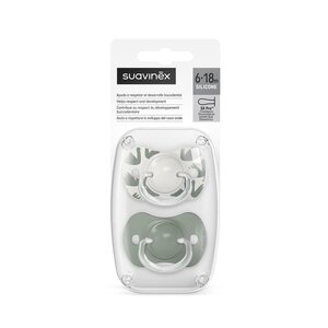 Suavinex lutt natural 6-18kuud, Walk in the Park, Green - Suavinex
