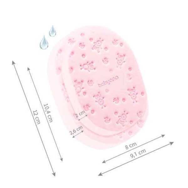 BabyOno pesusvamm Roosa - BabyOno