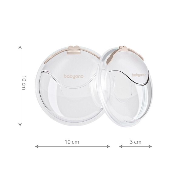 BabyOno rinnapiimakoguja 2tk - BabyOno