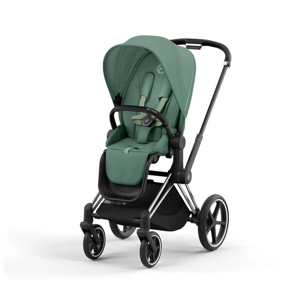 Cybex Priam V4 vankrikomplekt Leaf Green, Chrome Black raamiga - Cybex