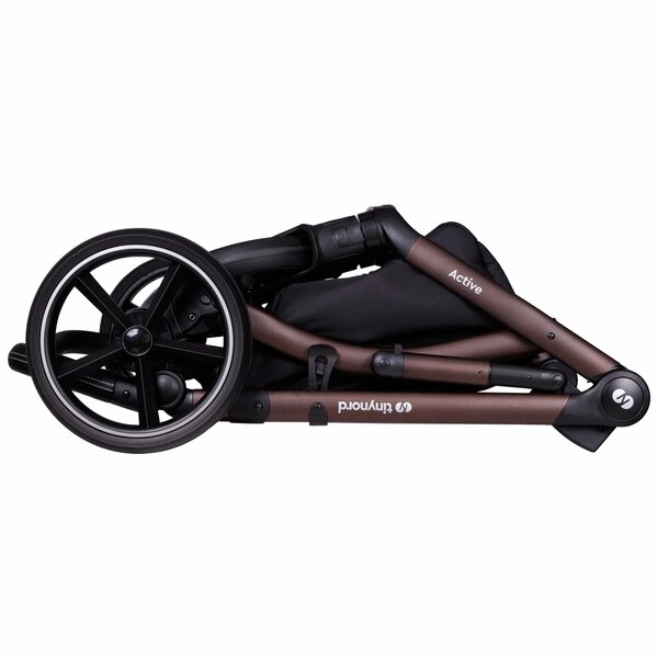 Tinynord Active vankrikomplekt Brilliant Black, Bronze Black - Tinynord