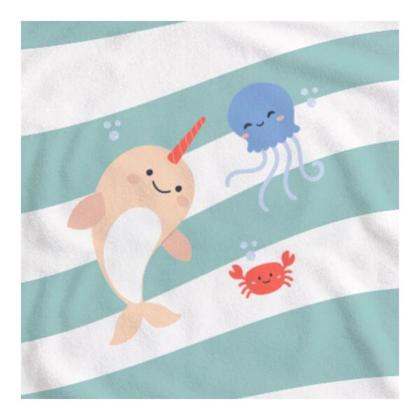 Miniland kapuutsiga vannirätik 65x65 - Miniland