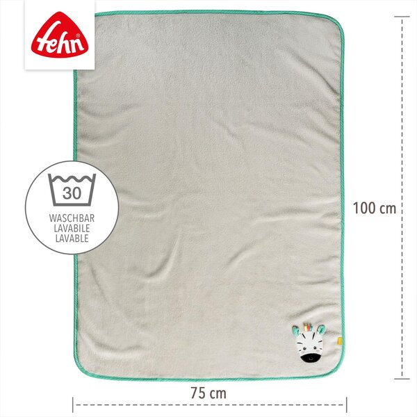 Fehn kaisutekk 100x75cm, Sebra - Fehn