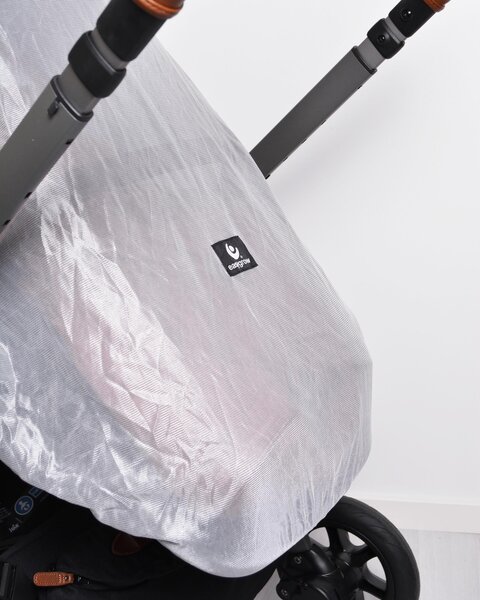 Easygrow UV-päikesekaitsevõrk vankrile (lukuga), Grey - Easygrow