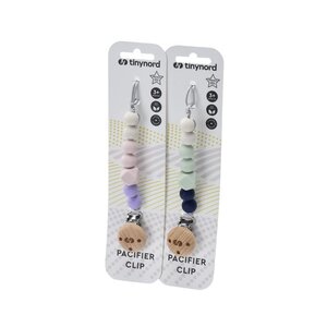 Tinynord silikoonist lutikett Beige/Pink/Lavender - Tinynord