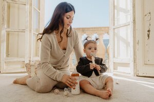 Suavinex lutikett, Wonderland Beige - Suavinex