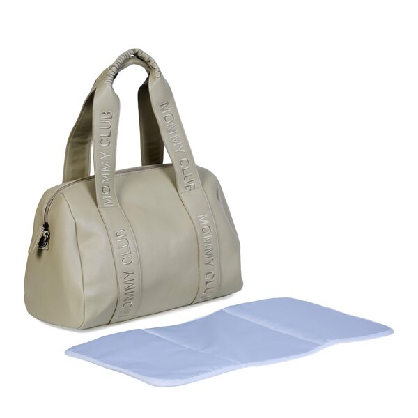 Childhome tarvikute kott Mommy Club Signature Vegan Leather Green - Childhome