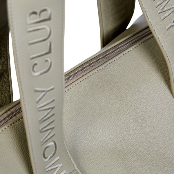 Childhome tarvikute kott Mommy Club Signature Vegan Leather Green - Childhome