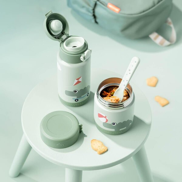 Done by Deer toidutermos 300ml, Playground Green - Done by Deer