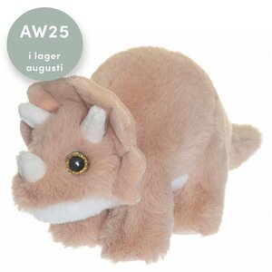 Teddykompaniet pehme mänguasi 25cm, Dino Triceratops - Teddykompaniet