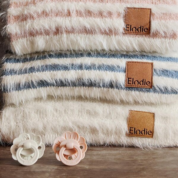 Elodie Details silikoonlutt 0-6kuud, Binky Bloom Powder Pink  - Elodie Details