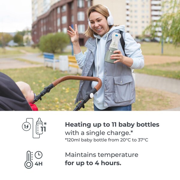 Nuvita kaasaskantav lutipudeli soojendaja - Nuvita