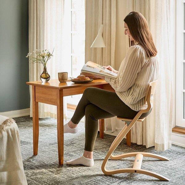 Leander Louie söögitool ilma turvakaareta Beech Natural - Leander