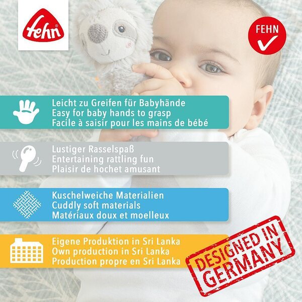 Fehn pehme kõristi, Laiskloom  - Fehn