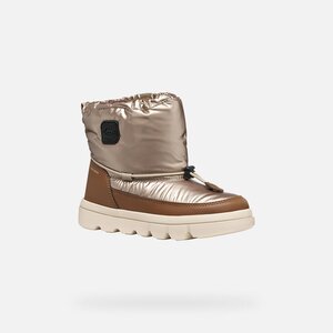 Geox ботинки J willaboom Champagne/Tobacco - Geox