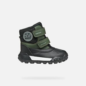 Geox saapad B trekkyup Dk Green/Black - Geox