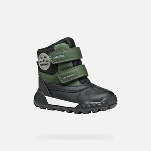Geox saapad B trekkyup Dk Green/Black - Geox