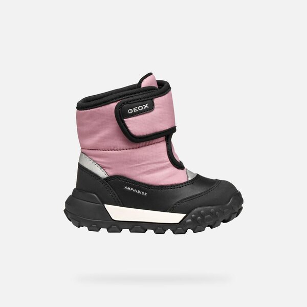 Geox saapad B trekkyup Black/Rose - Geox