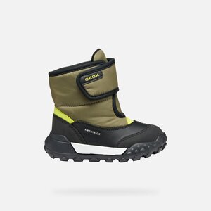 Geox saapad B trekkyup Mimetic/Lime - Geox