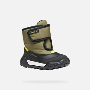 Geox saapad B trekkyup Mimetic/Lime - Geox